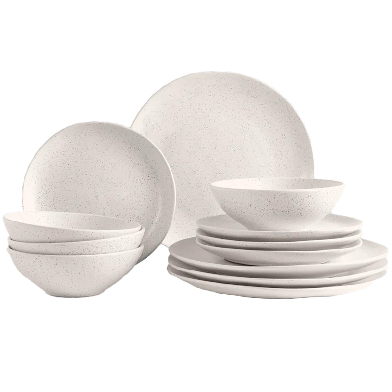 Nordic Vanilla Servies 12 Stuks