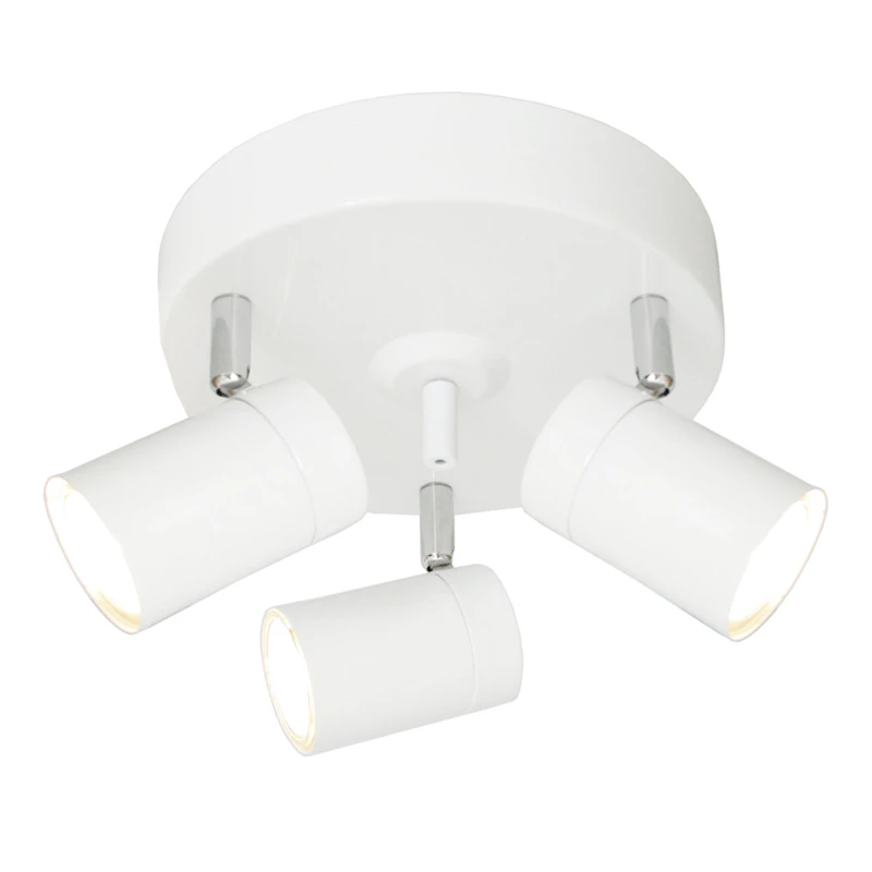 Correct Plafondlicht 3-Laags, Wit