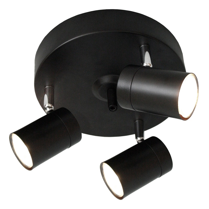 Correct Ceiling Light 3-Low, Black