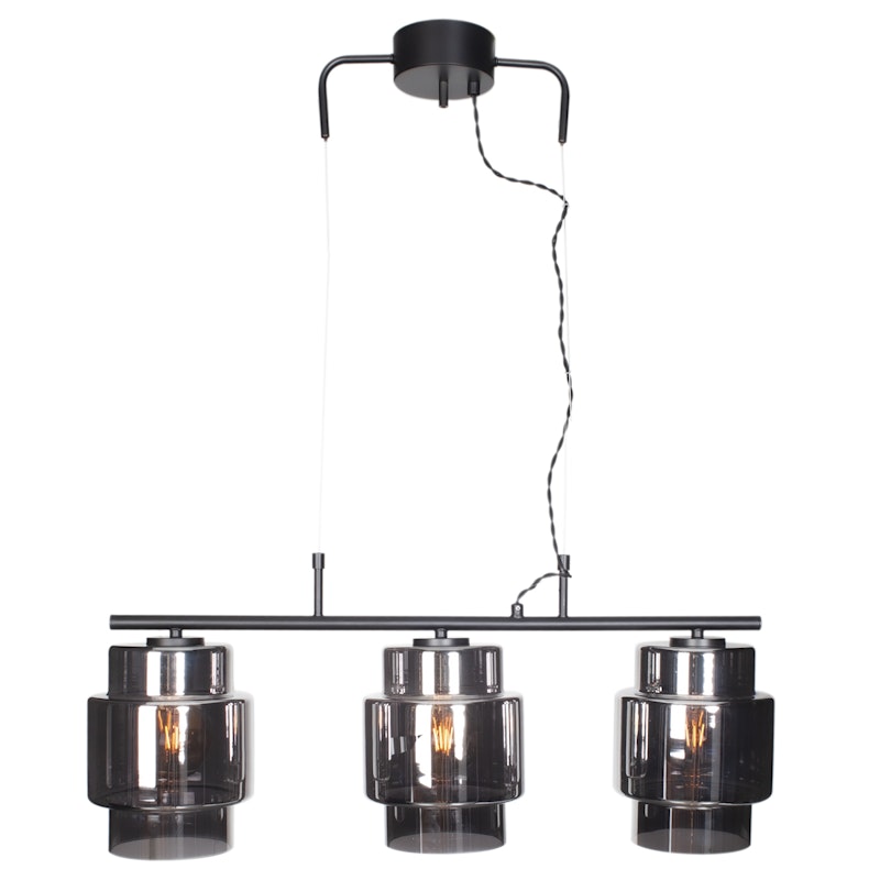 Ebbot Bar Hanglamp, Smoked Grey