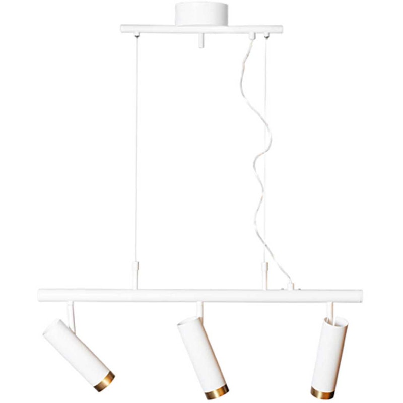 Puls Bar Hanglamp, Mat Wit