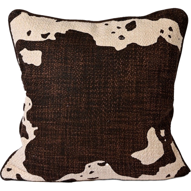 Anima Cow Kussen 50x50 cm, Bruin