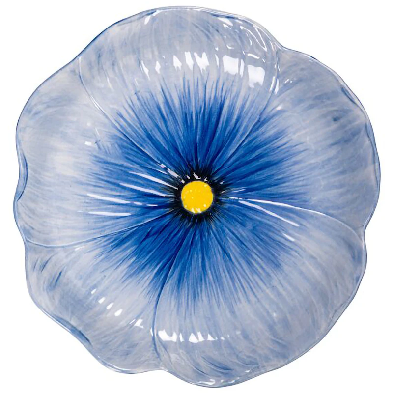 Poppy Kom 30 cm, Blauw