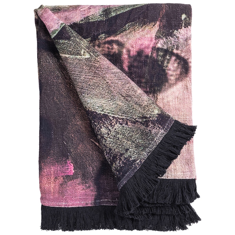 Butterfly Queen Plaid 130x170 cm, Roze