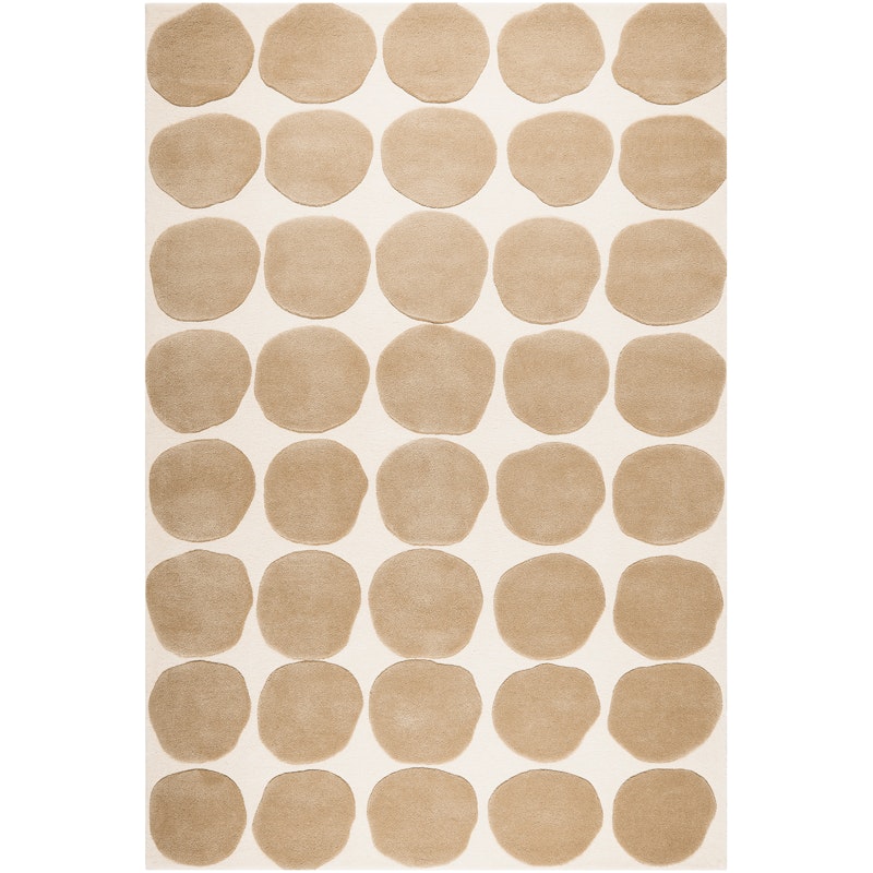 Dots 2 Level Vloerkleed Licht Khaki / Licht Beige, 230x320 cm