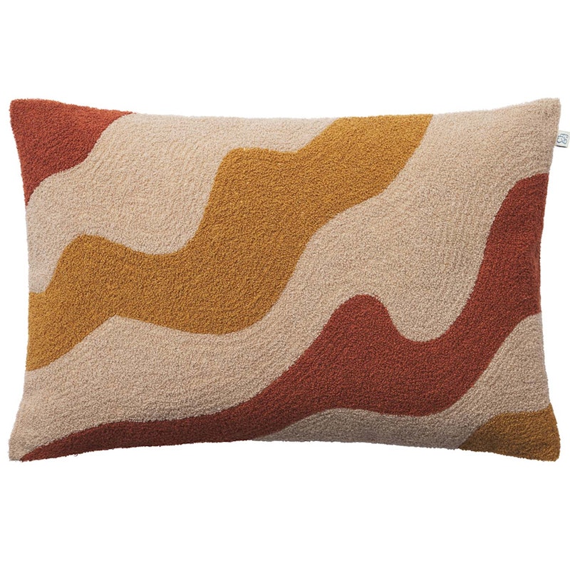 Lodi Kussenhoes Terracotta / Tan / Masala Yellow, 40x60 cm