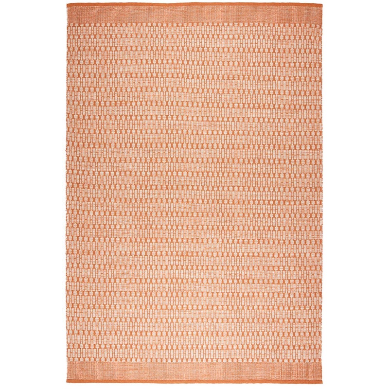Mahi Wollen Vloerkleed Gebroken Wit / Oranje, 170x240 cm