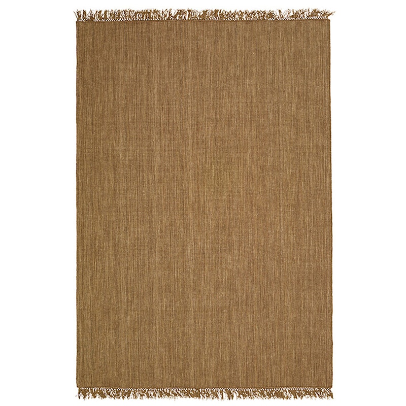 Nanda Dhurry Wool Rug, Beige