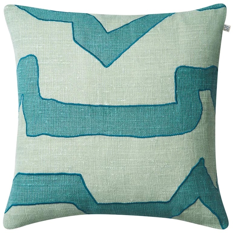 Sikkim Kussenhoes 50x50 cm, Aqua / Hemelsblauw