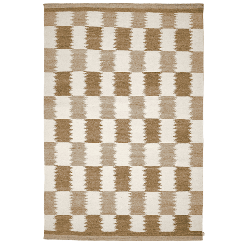 Tagel Wollen Vloerkleed 250x350 cm, Beige