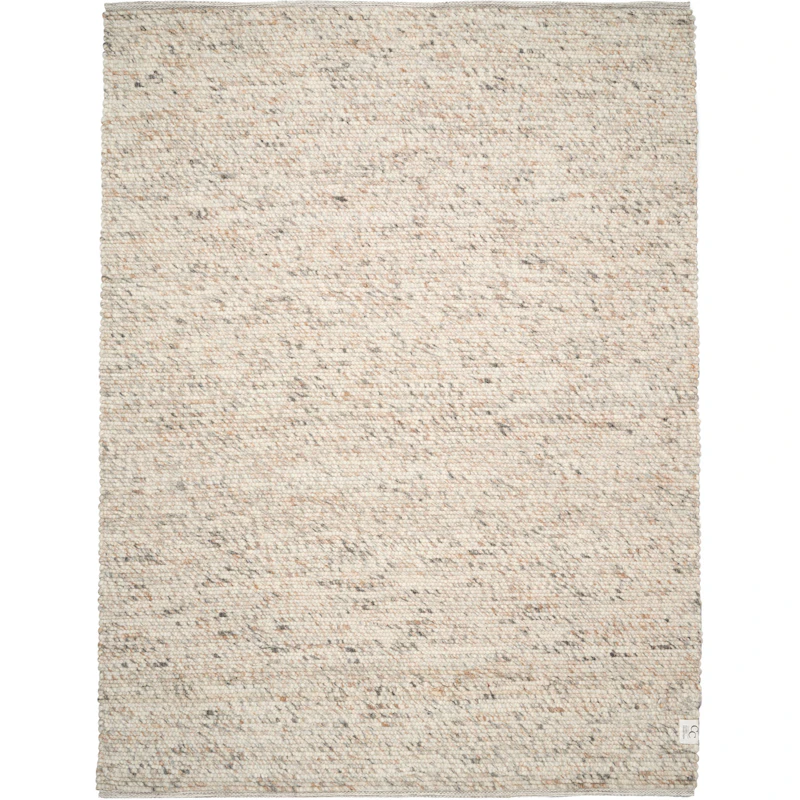 Merino Vloerkleed 300x400 cm, Natural Beige