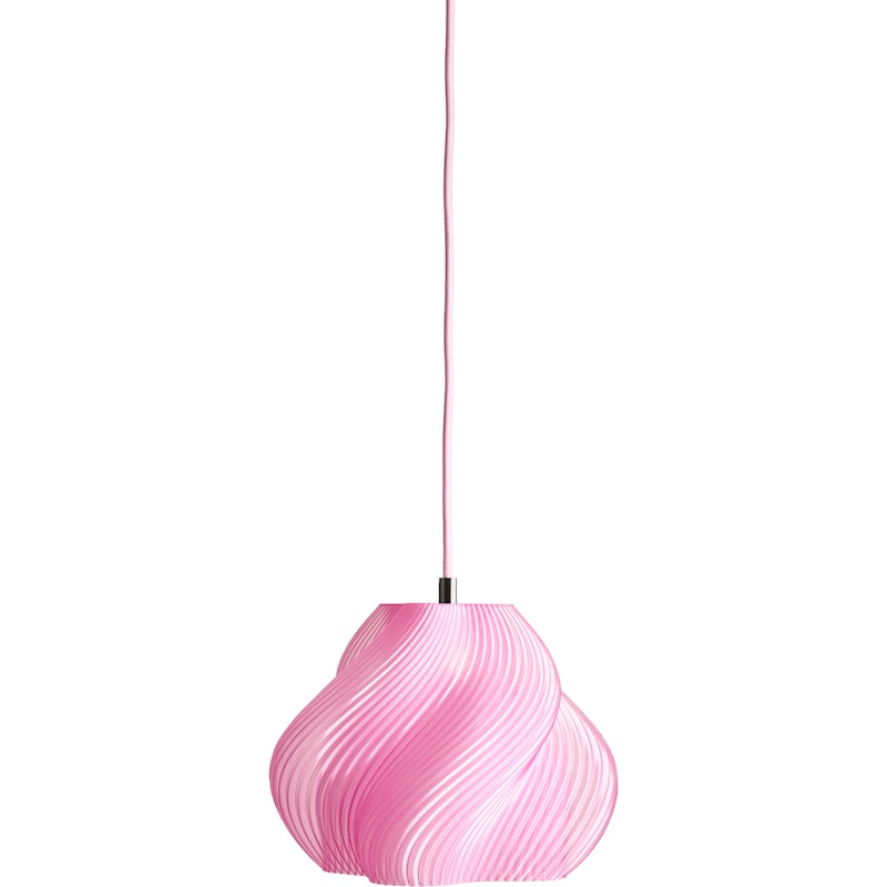 Soft Serve Hanglamp 01, Chroom / Rose Sorbet