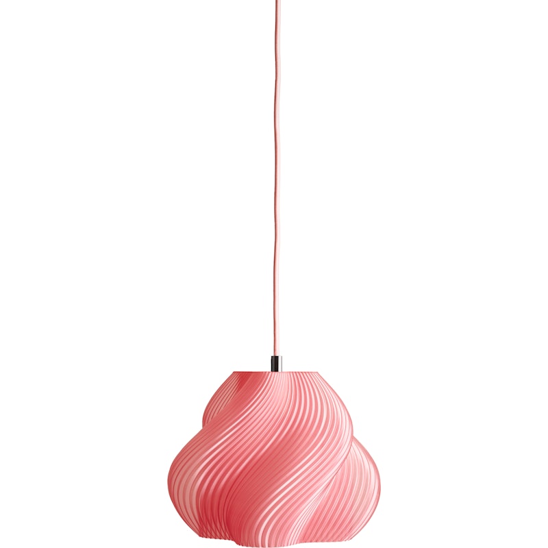 Soft Serve Hanglamp 01, Chroom / Peach Sorbet