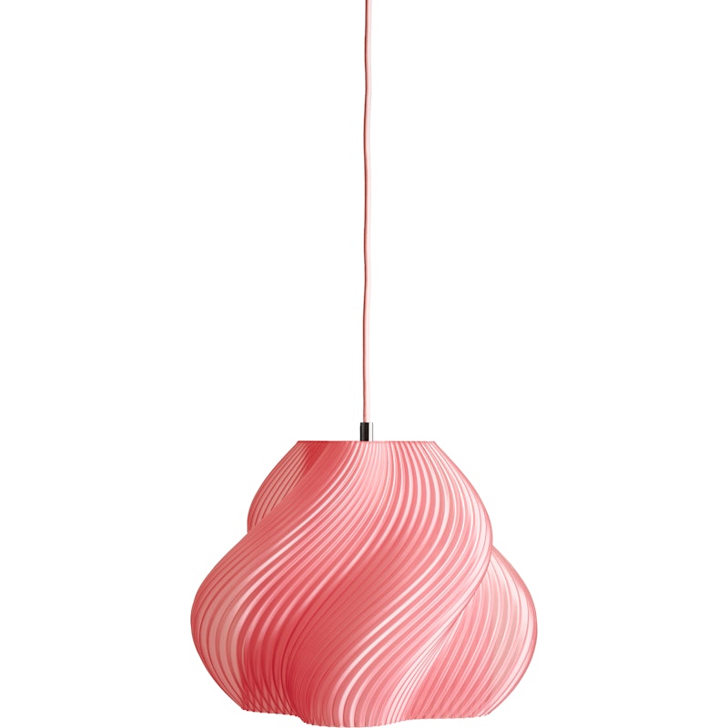 Soft Serve Hanglamp 02, Chroom / Peach Sorbet