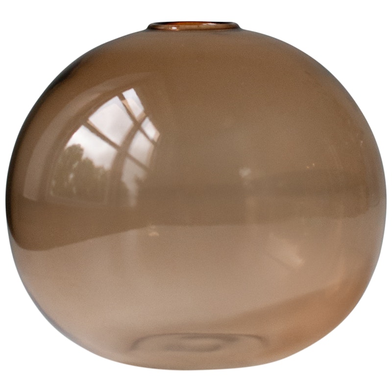 Ball Vaas Ø10 cm, Beige