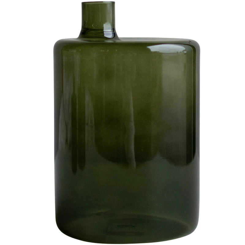 Pipe Vaas 21 cm, Groen