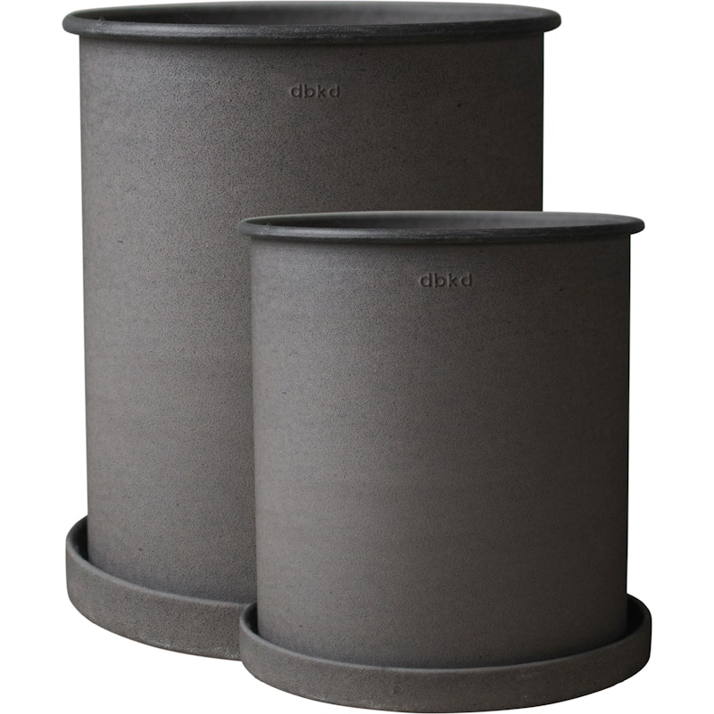 Plant Pot Pak van 2, Bruin