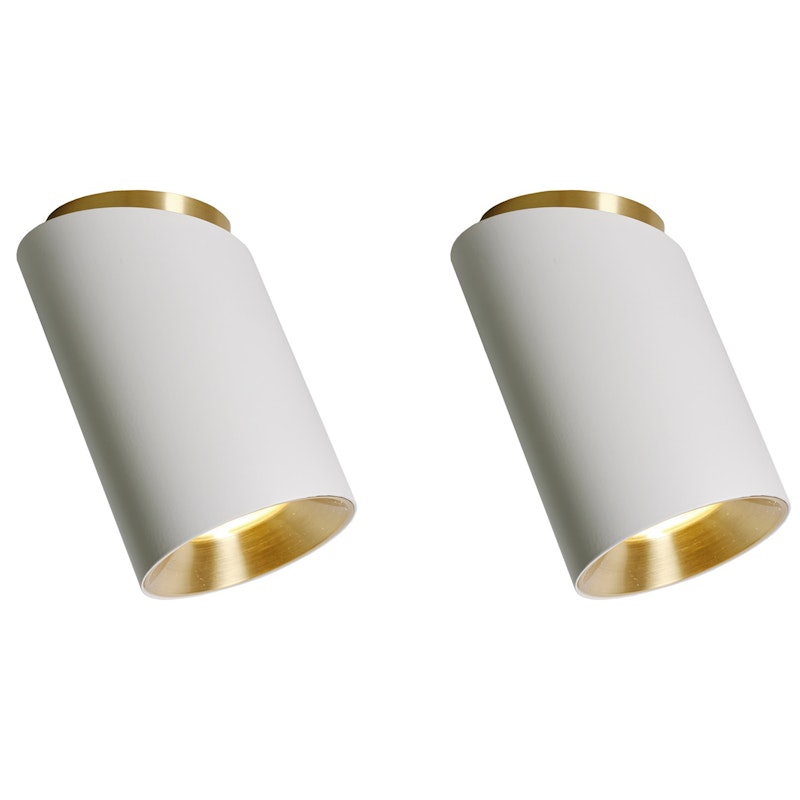 Tobo C85 Spotlamp Diagonaal Pak van 2, Wit