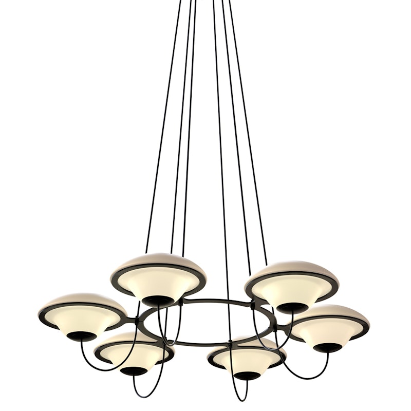 In The Air Hanglamp X6, Zwart