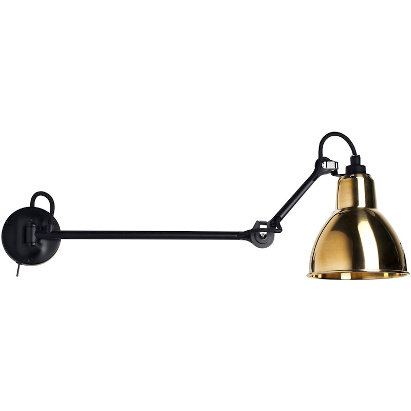 Lampe Gras N°204 L40 SW Wandlamp, Messing