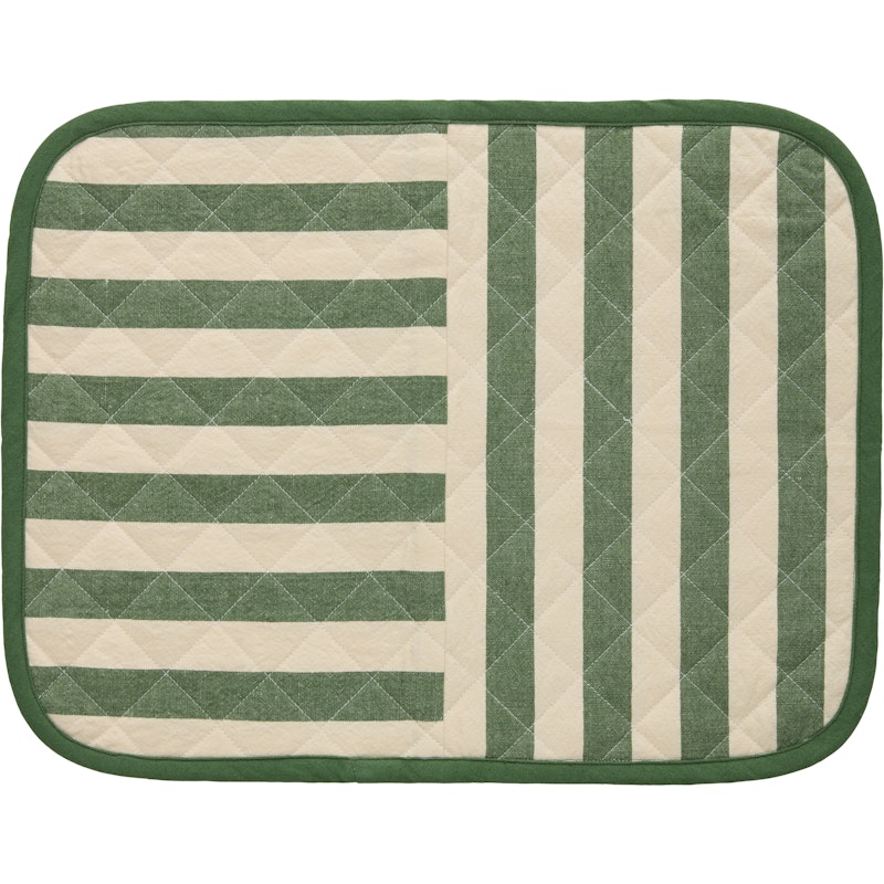 Block Stripe Placemat 35x45 cm, Groen