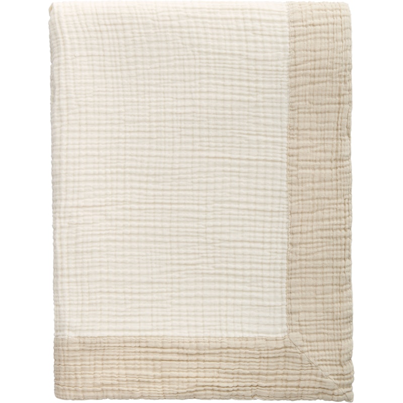 Ella Crincle Sprei 260x260 cm, Zand