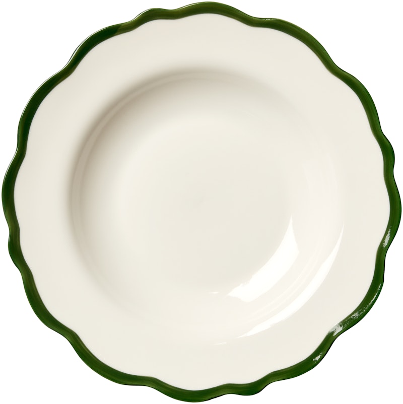 Fleur Kom 23 cm, Donkergroen