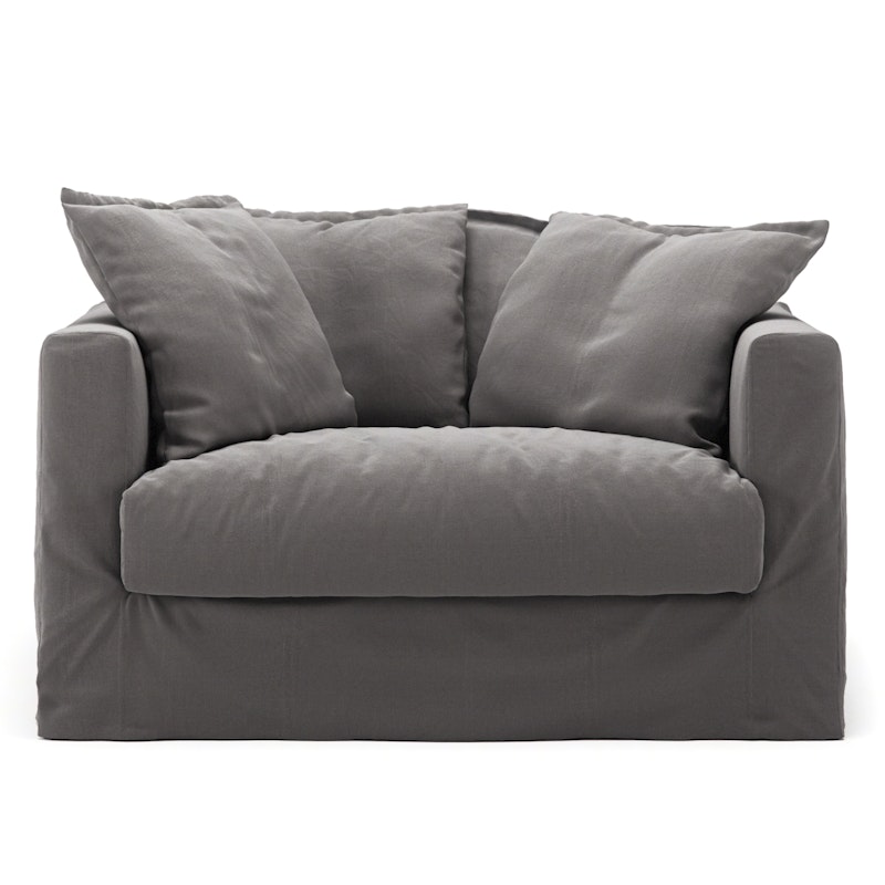 Le Grand Air Love Seat Katoen, Grijs