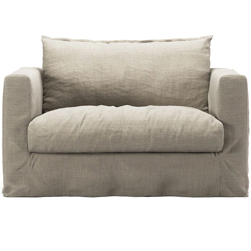 Le Grand Air Nou Love Seat Linnen, Natural Blonde