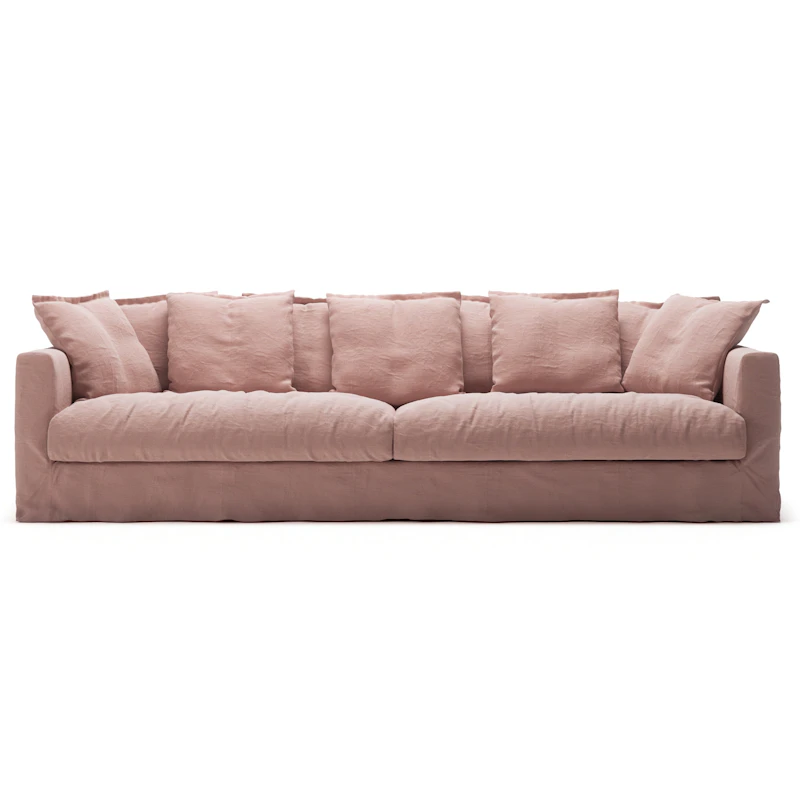 Le Grand Air 4-Zitsbank Linnen, Tender Blush