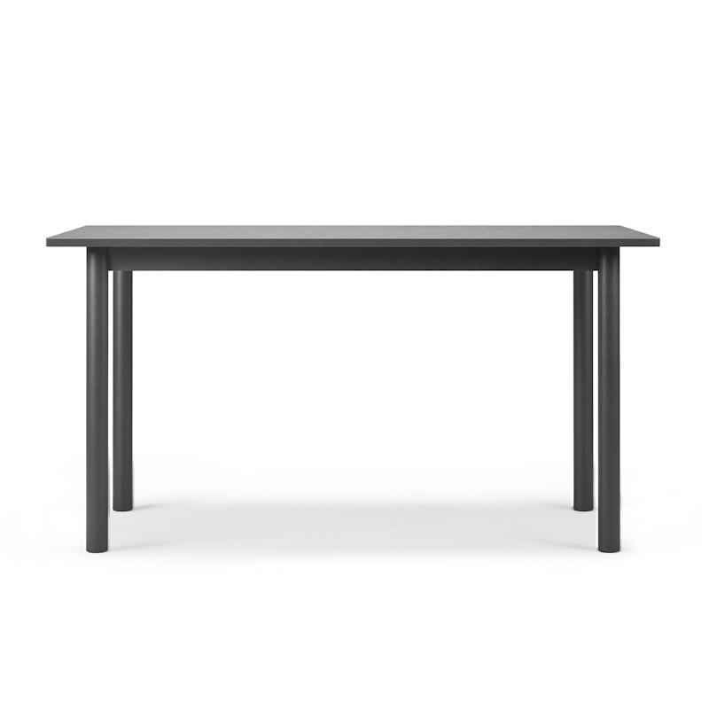 Milo C12 Eettafel 84x140 cm, Zwart