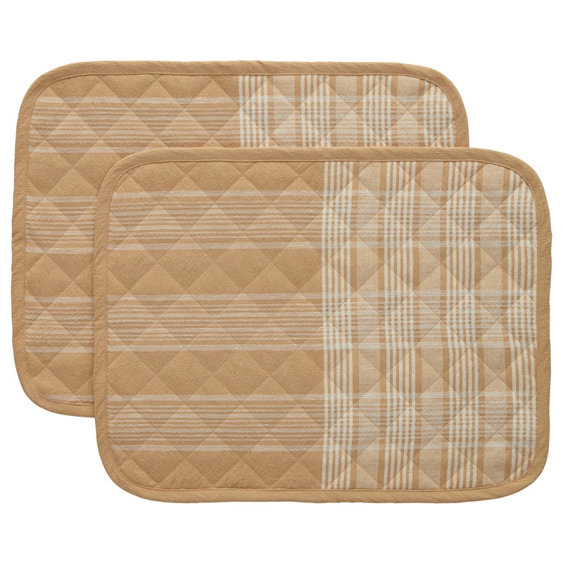 Rita Placemat 35x45 cm Pak van 2, Beige