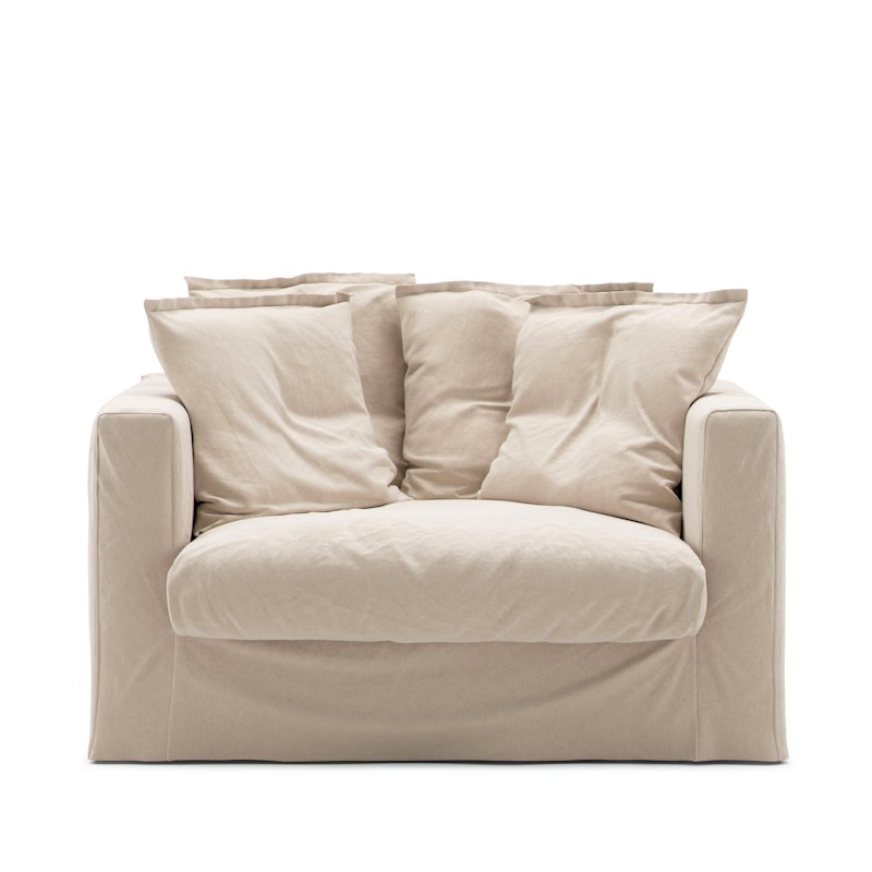 Stoffering Voor Een Le Grand Air Love Seat Katoen, Beige