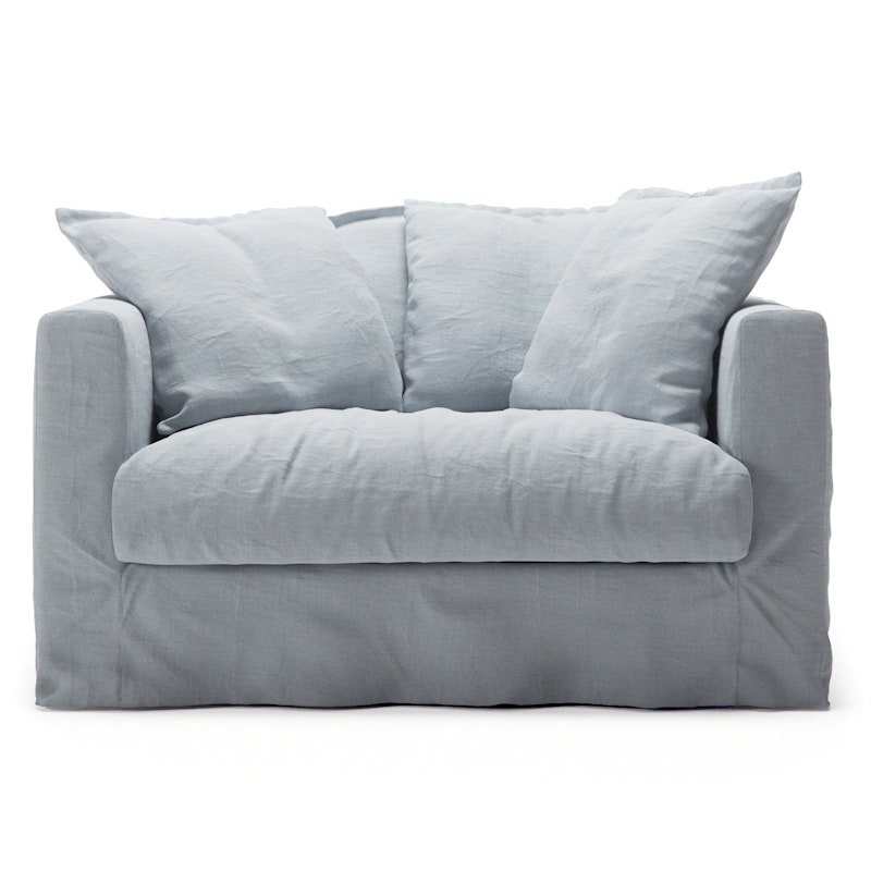 Stoffering Voor Een Le Grand Air Love Seat Linnen, Nordic Sky