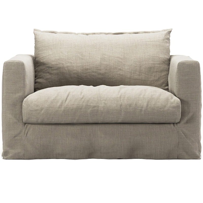 Stoffering Voor Le Grand Air Nou Love Seat Linnen, Natural Blonde