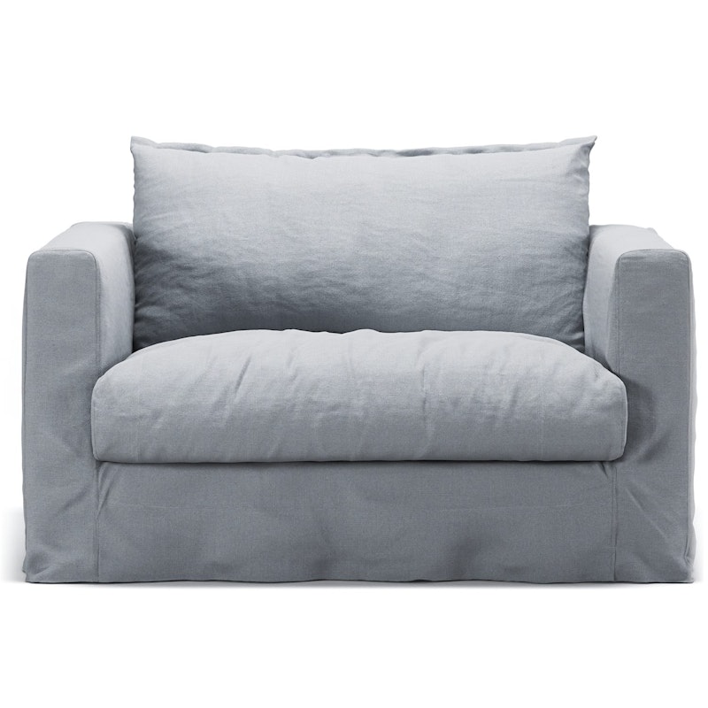 Stoffering Voor Een Le Grand Air Nou Love Seat Linnen, Nordic Sky