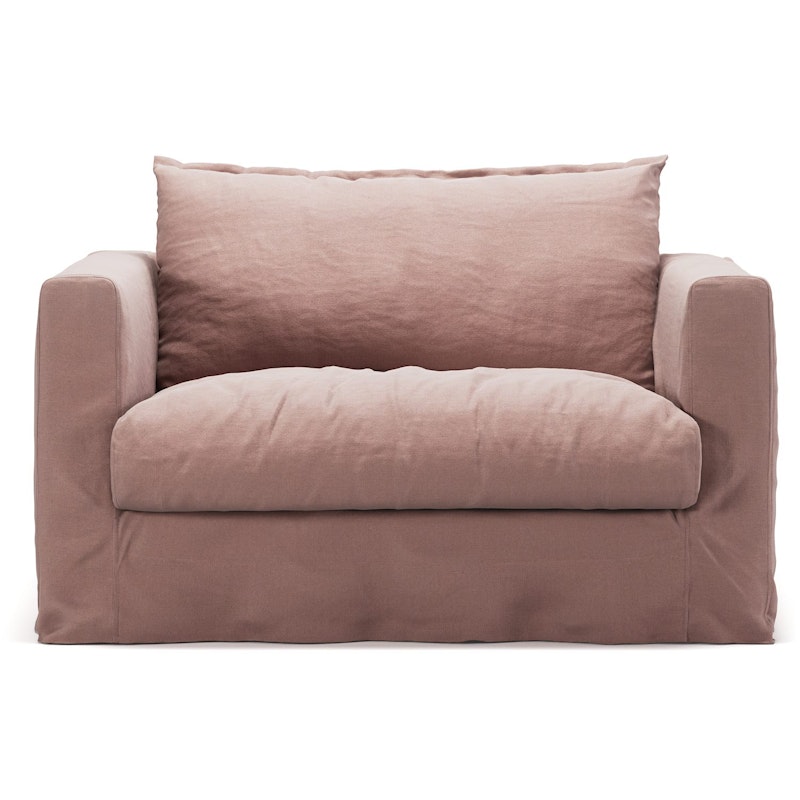 Stoffering Voor Een Le Grand Air Nou Love Seat Linnen, Tender Blush