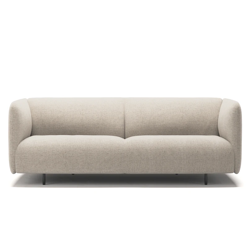 Urban 2,5-Zitsbank Geweven Paneelstof, Beige Breeze