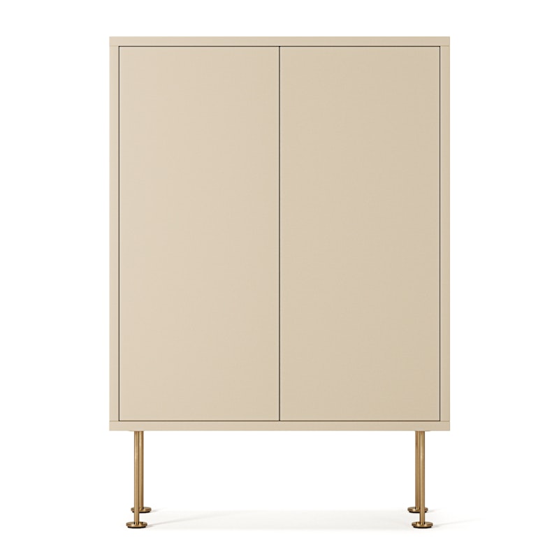 Vogue 64 Kast, Zand / Messing