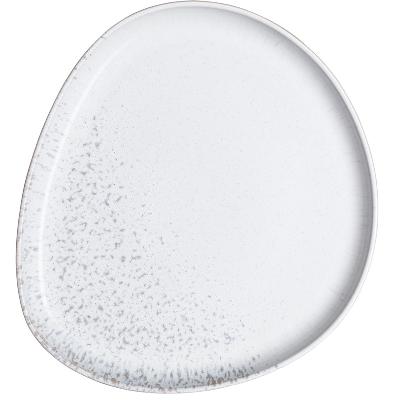 Kiln Organic Serveerschaal 27x30 cm, Beige