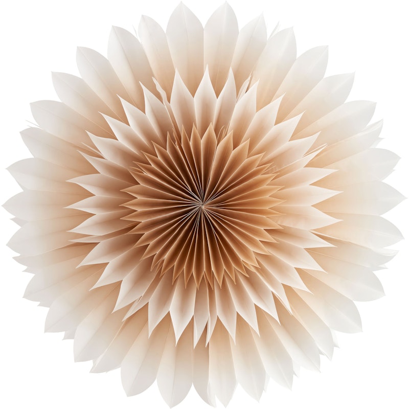 Lily Papieren Ster Golden Beige, 50 cm