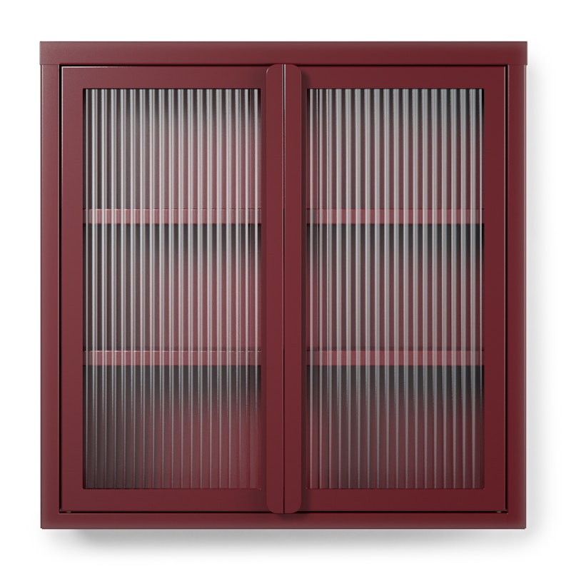 Store Muurkast 60x60 cm, Bordeaux