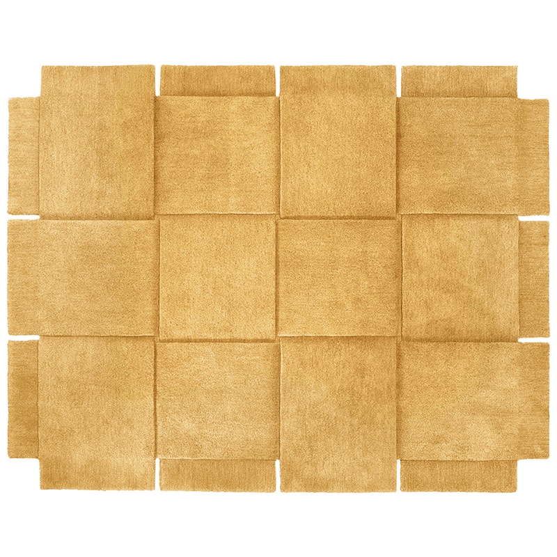 Basket Vloerkleed Yellow Ochre, 185x240 cm