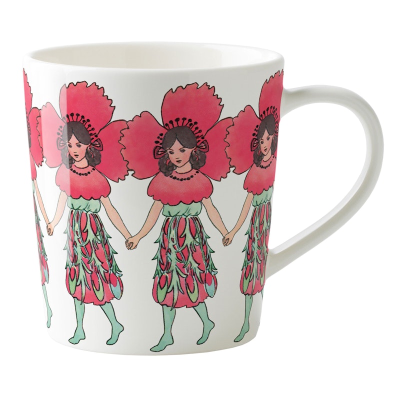 Elsa Beskow Mok met Oor 40 cl, Klaproos