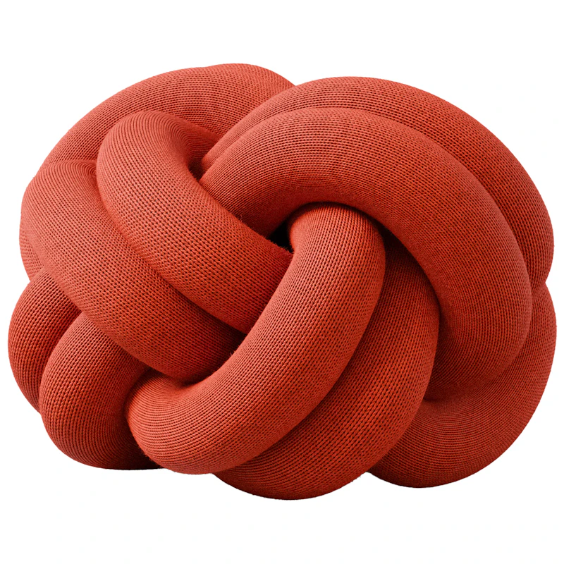 Knot Kussen, Orange Red