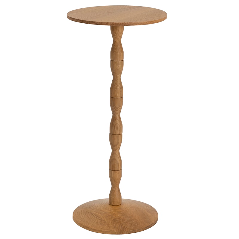 Pedestal Bijzettafel Eiken, Eiken