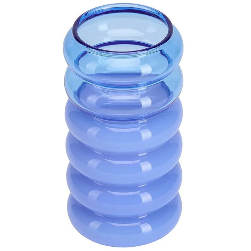 Bubble Vaas & Kaarshouder 2-in-1, Blauw