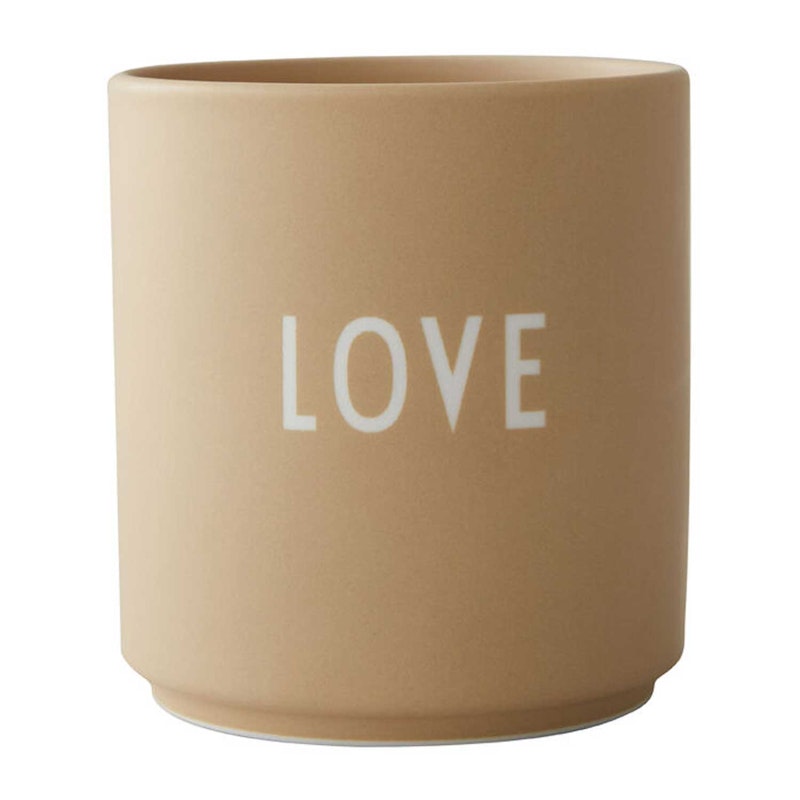 Favourite Kop 25 cl Love, Beige