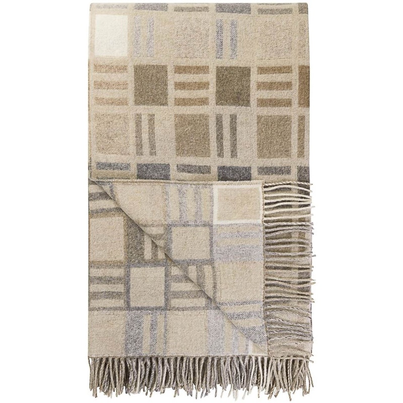 Bainbridge Plaid 140x185 cm, Naturel