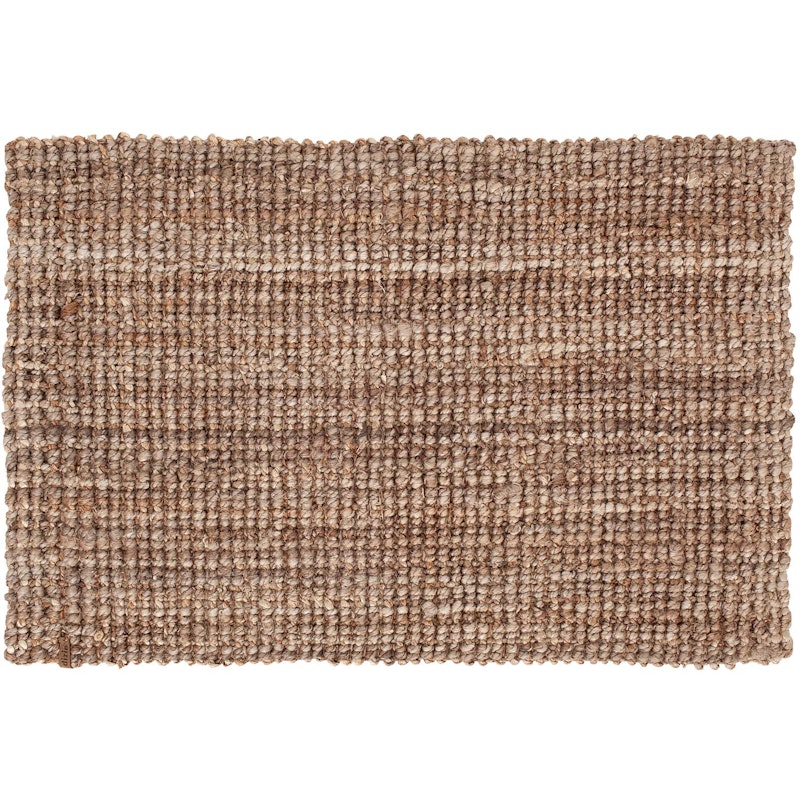 Jute Deurmat 60x90 cm, Natural Grey